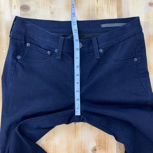 Rag & Bone Devi Midnight Blue Lace-Up Skinny Jeans Sz 29 - Picture 14 of 15
